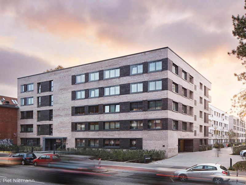 NaWoh-Qualitätssiegel – Nachhaltiger Wohnungsbau - Zertifizierung, Hohenfelder Terrasse Winkel Hamburg