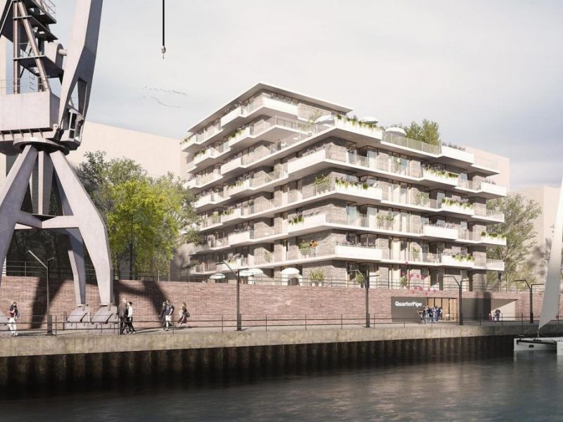 DGNB Umweltzeichen – Nachhaltige Bauprojekte - Zertifizierung, Opus 84 Hamburg