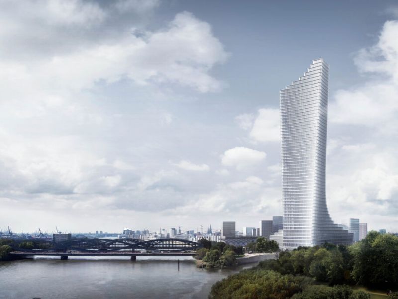 DGNB Umweltzeichen – Nachhaltige Bauprojekte - Zertifizierung, Elbtower Hamburg